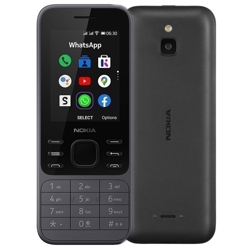گوشی نوکیا 6300 | حافظه 4 گیگابایت رم 512 مگابایت | خاکستری ا Nokia 6300 4GB/512 MB
