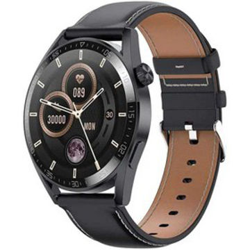 ساعت هوشمند گرین مدل G-Master با بند چرمی ا G-Master BlackLeather Smart Watch